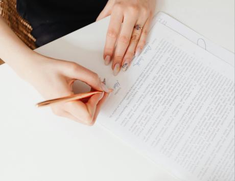 declaration in resume