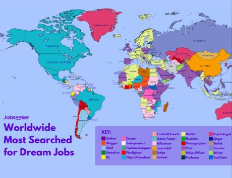 Lavori da sogno intorno al mondo