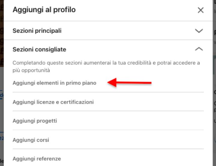 Caricare il CV su LinkedIn come allegato